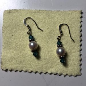 Genuine Fresh Water Pearl Earrings
